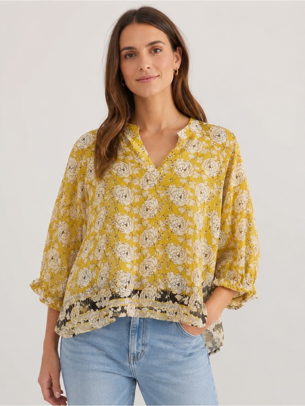 cabi‎ Floral Top